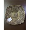 Image 1 : Vintage Brass Mint Dish with intricate floral design. Made in Italy.