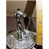 Image 4 : Vintage Zinc Alloy Silver Cat Ring Holder/Jewelry Dish.