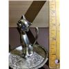 Image 5 : Vintage Zinc Alloy Silver Cat Ring Holder/Jewelry Dish.