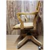 Image 3 : Vintage wooden office chair