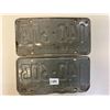 Image 2 : matching pair of 1976 SK license plates