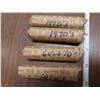 Image 3 : 8- 25 cents voins 1968-1969, 4 rolls of pennis 2 from 70's and 1 from 60's
