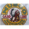 Image 2 : Musgo gasoline porcelain sign 11.5" (reproduction)