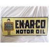 Image 2 : Tin embossed enarco oil co. sign 23.5"x 9.5" (reproduction)