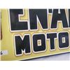 Image 5 : Tin embossed enarco oil co. sign 23.5"x 9.5" (reproduction)