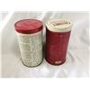 Image 3 : Two calumet baking powder tins, smaller size