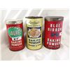 Image 1 : Blue Ribbon, Laurel, Rawleighs baking powder tin cans