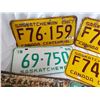 Image 3 : Lot of Sask license plates