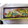 Image 2 : Very long tin fish swimming scene for wall