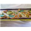 Image 4 : Very long tin fish swimming scene for wall