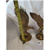 Image 6 : Three eagle brass ornaments