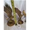 Image 7 : Three eagle brass ornaments