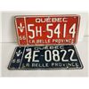 Image 1 : 1965-66 Quebec license plate