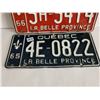 Image 3 : 1965-66 Quebec license plate