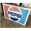 Image 1 : Pepsi tin sign - 58"x36"
