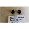 Image 2 : SHERMAN MARKED BLACK CLIP EARINGS