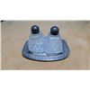 Image 2 : STERLING SILVER TOPPED SALT AND PEPPER, ON A STERLING SILVER TRAY