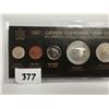 Image 2 : Original 1967 silver coin set