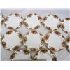 Image 2 : 12 Royal Albert Old Country Roses Salad Plates 8 and ¼ inches