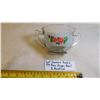 Image 5 : VINTAGE FROSTED ROSE, TWO HANDLED SUGAR BOWL