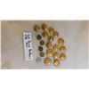 Image 1 : BRASS TONE BUTTONS