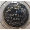 Image 5 : 1885, 5 CENT, LARGE 5, VERY FINE NICE DETAILS