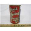 Image 1 : Shield Brand Baking Powder 1920's Saskatoon ect. no lid