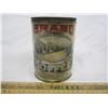 Image 3 : Rare 1 Pound Brabo Coffee Tin Geo. Rasmussen Chicago 1910's