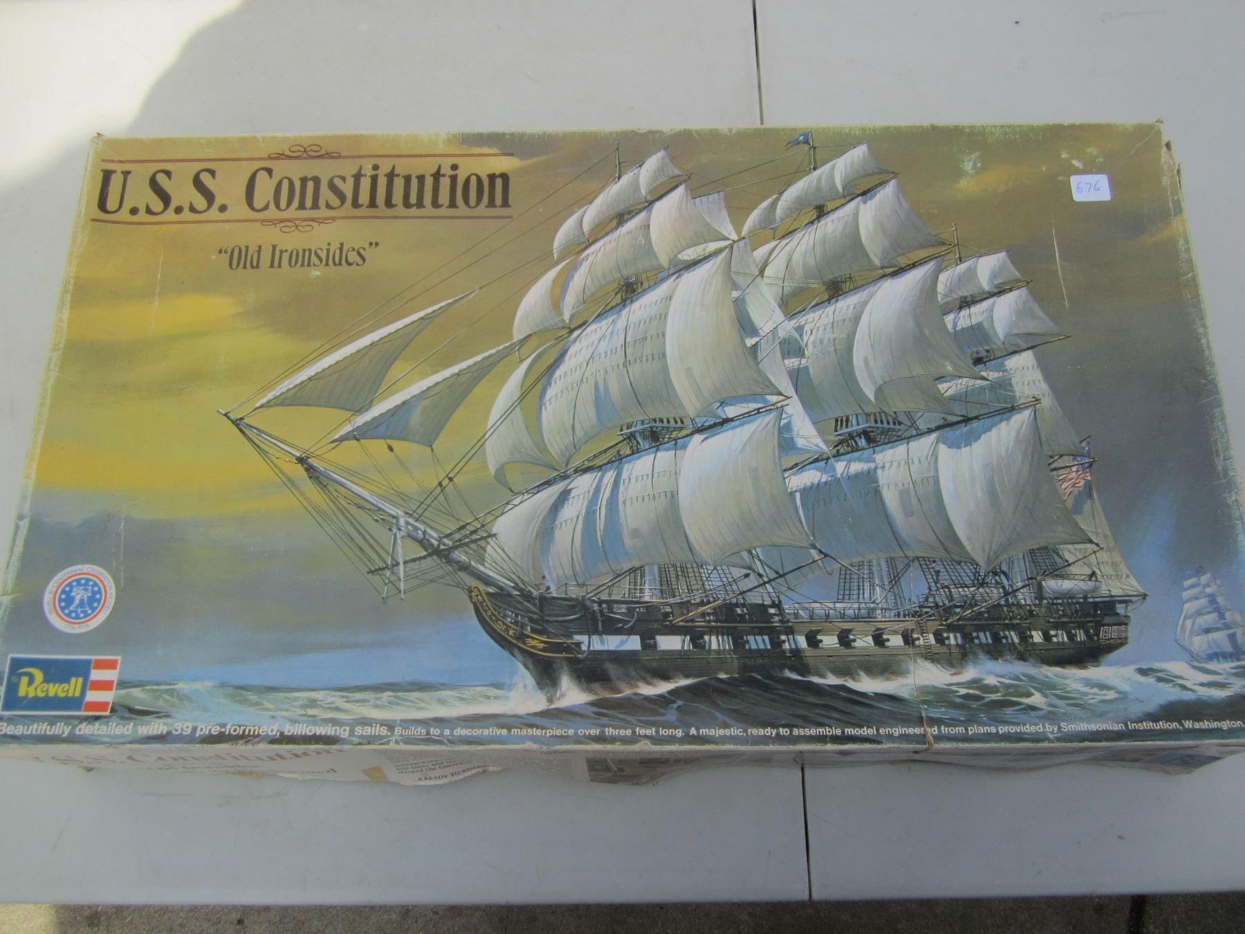 Extra Large Model Kit U.S.S. Constitution Big Model Kit