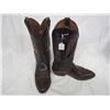 Image 1 : Rio Grande Leather Cowboy Boots Approximately Size 11