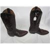 Image 3 : Rio Grande Leather Cowboy Boots Approximately Size 11