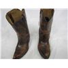 Image 5 : Brown Leather Cowboy Boots Approximately Size 11