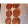Image 1 : 6 Assorted 1 oz copper bouillon coins - All with American Eagle .999 pure