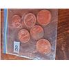 Image 3 : 6 Assorted 1 oz copper bouillon coins - All with American Eagle .999 pure