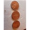 Image 1 : 3 -1oz Copper Bouillon Coins .999 pure All 3 are "Liberty or Death"