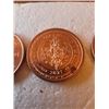 Image 2 : 3 - 1oz Copper Bouillon coins .999 pure All 3 have "Bit Coin" failure logos you don't our it if you 