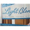 Image 4 : Shiner Light Blonde Beer Advertising banner sign is 4" long x 18"tall Newer never used as product ha