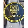 Image 1 : Jaguar porcelain sign 30" Diameter double sided Good graphics re-production