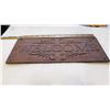 Image 2 : HEAVY CAST IRON WELCOME SIGN 13 3/8” X 5 1/8” X 1/4" THICK