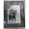 Image 2 : Jerry Doell cowboy print in frame