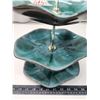 Image 3 : 3 tiered, Blue Mountain pottery serving dish - 15"H