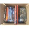 Image 1 : box of DVD's - Harry Potter, Rookie Blue, + Dr. Phil book