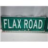 Image 2 : 2 Street signs - "Holly Cres" & "Flax Rd" - 18"x6"