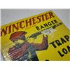 Image 3 : Porcelain "Winchester" shot gun shell. Trap Load sign -