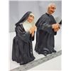 Image 2 : 2 Happy Habits figurines - Sister Mary Reverend & Father Christopher Jon