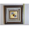 Image 1 : "The Original Sunflower" by Joadoor - 22" x 22" Triple Matted with Frame & Glass