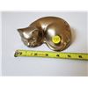 Image 1 : Brass Cat Sleeping