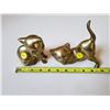 Image 1 : Brass Cat Pair