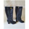 Image 1 : Jones New York Ladies Black Boots - Size 8 and a half - Like new
