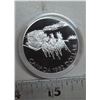 Image 1 : 1992 Proof Silver Dollar. Commemorates the first stagecoach service between Kingston and York (now T